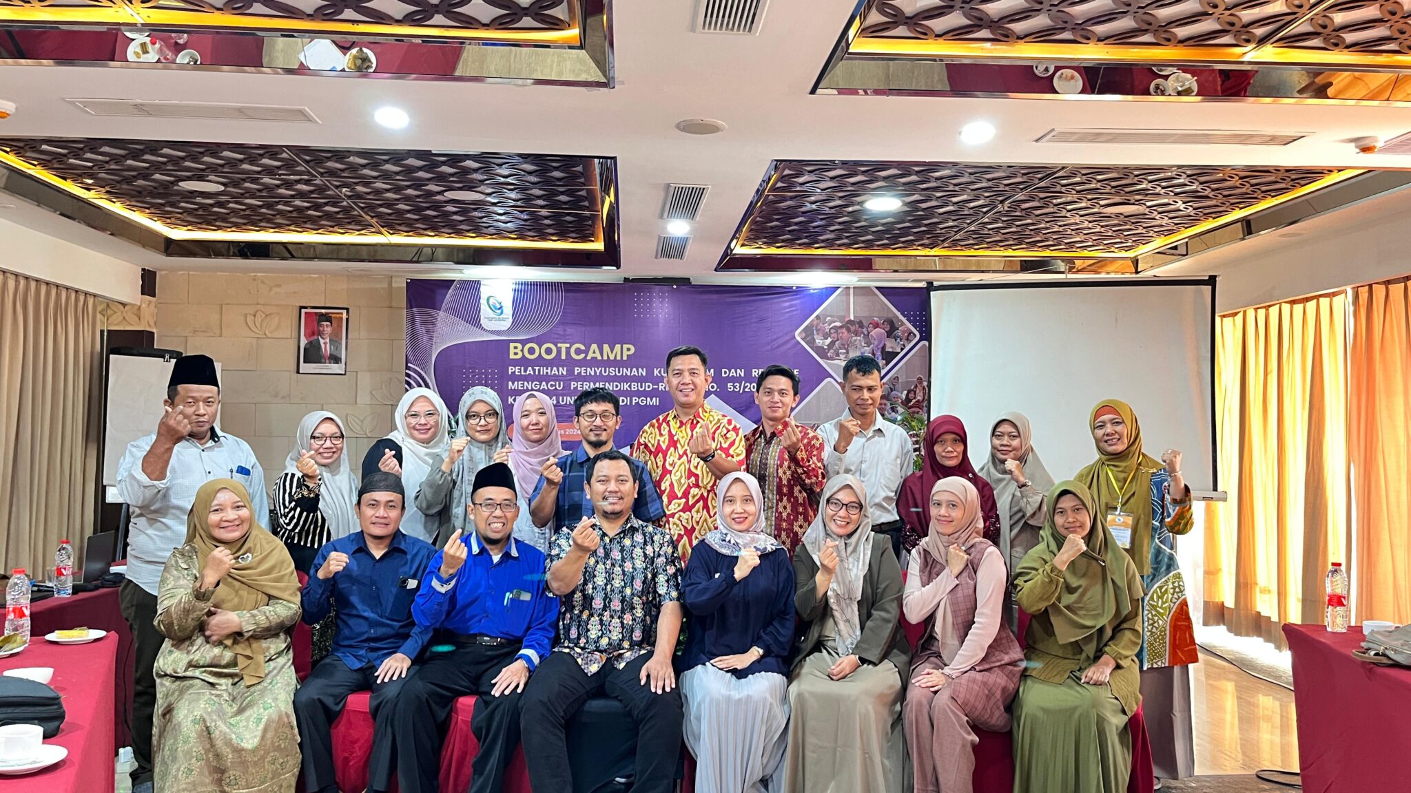 Workshop Nasional Bootcamp PD-PGMI Indonesia Tingkatkan Kualitas Kurikulum Berbasis OBE